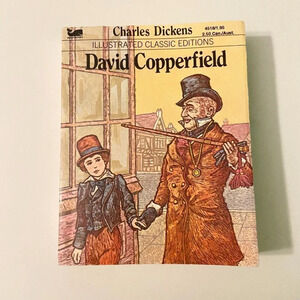 Vintage 1979  David Copperfield by Charles Dickens Illustrated Classic Edition